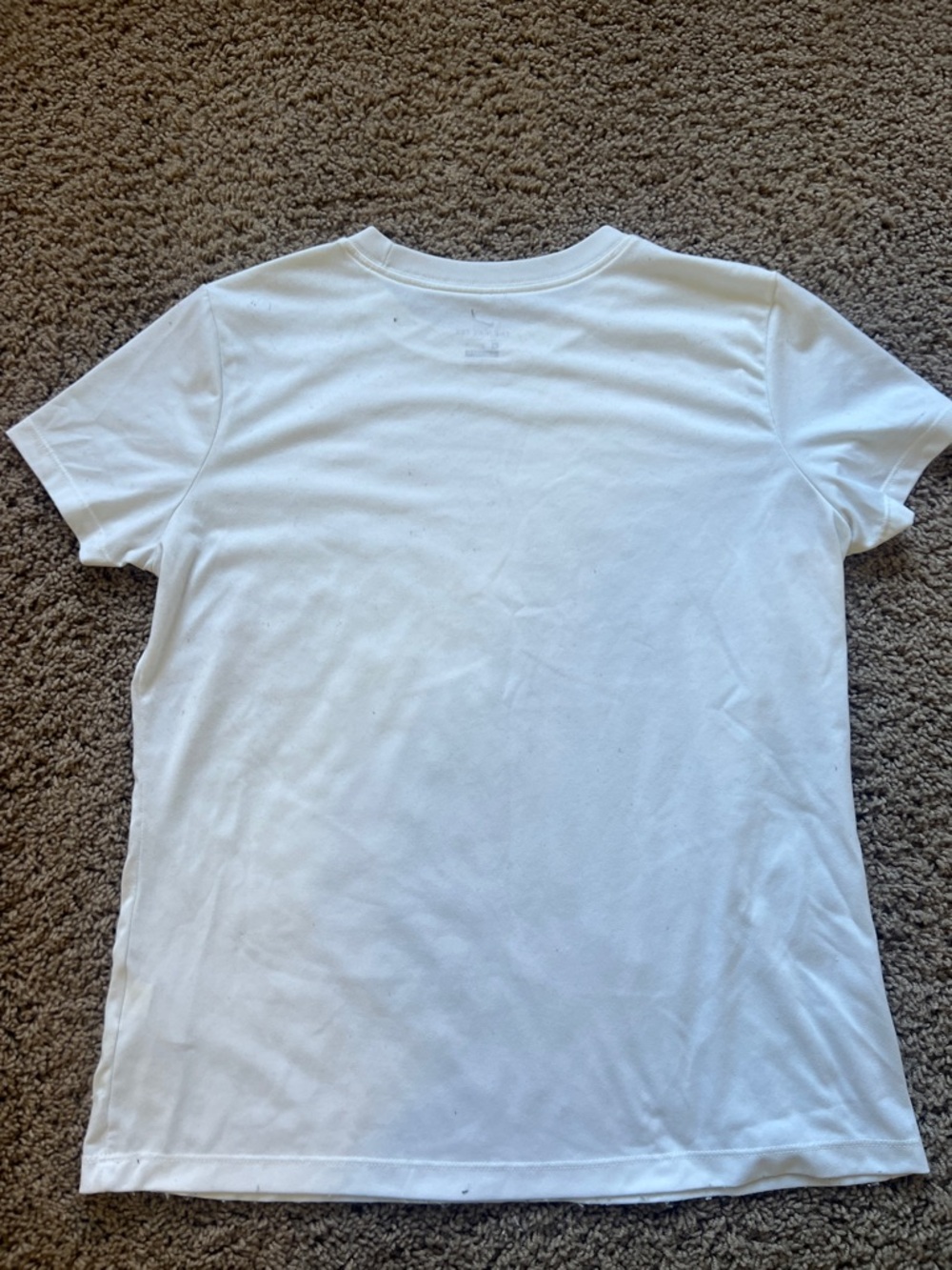 Women’s medium Dri-fit Nike White Short Sleeve Tee - Picture 2 of 5